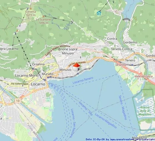 Charmantes Tessinerhaus mit Garten, ruhig + zentral nahe See u Bahnhof