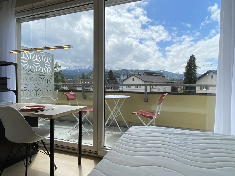 Gemütliches 1-Zimmer-Apartment mit Balkon in Emmen – sofort verfügbar!