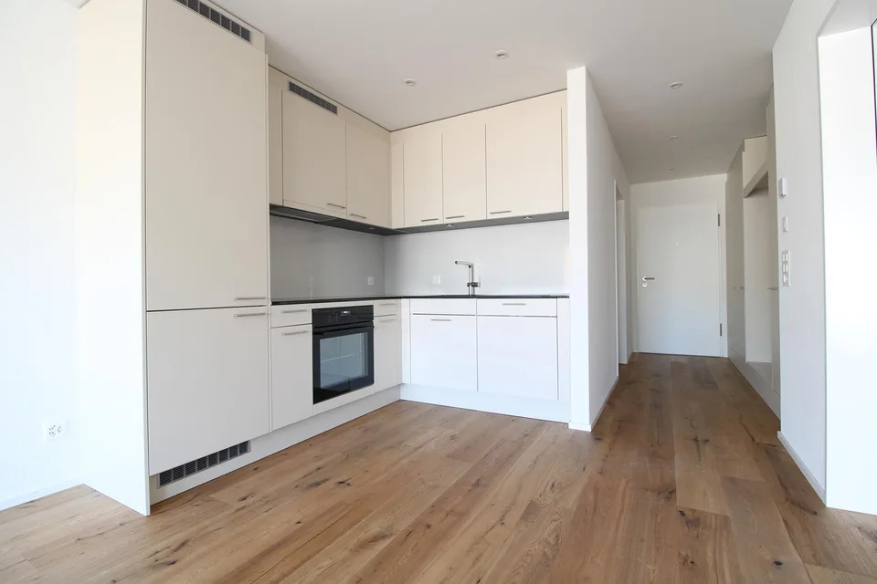 Moderne 2.5 Zimmer-Neubauwohnung mit grosszügigem Sitzplatz in