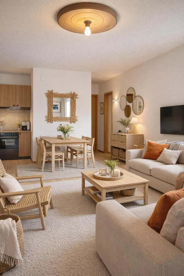Appartement 2,5 pièces avec vue imprenable.