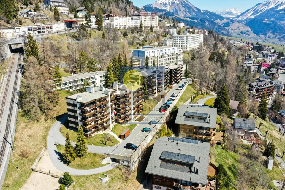 Appartement 2,5 pièces avec vue imprenable.