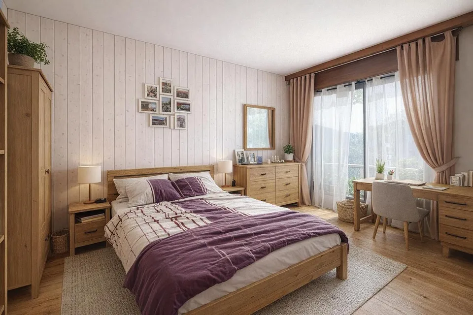 Appartement 2,5 pièces avec vue imprenable.