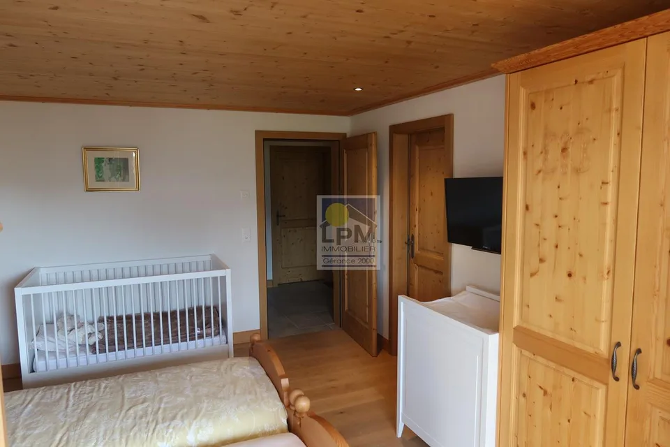 Chalet familial avec emplacement exceptionnel proche des télécabines