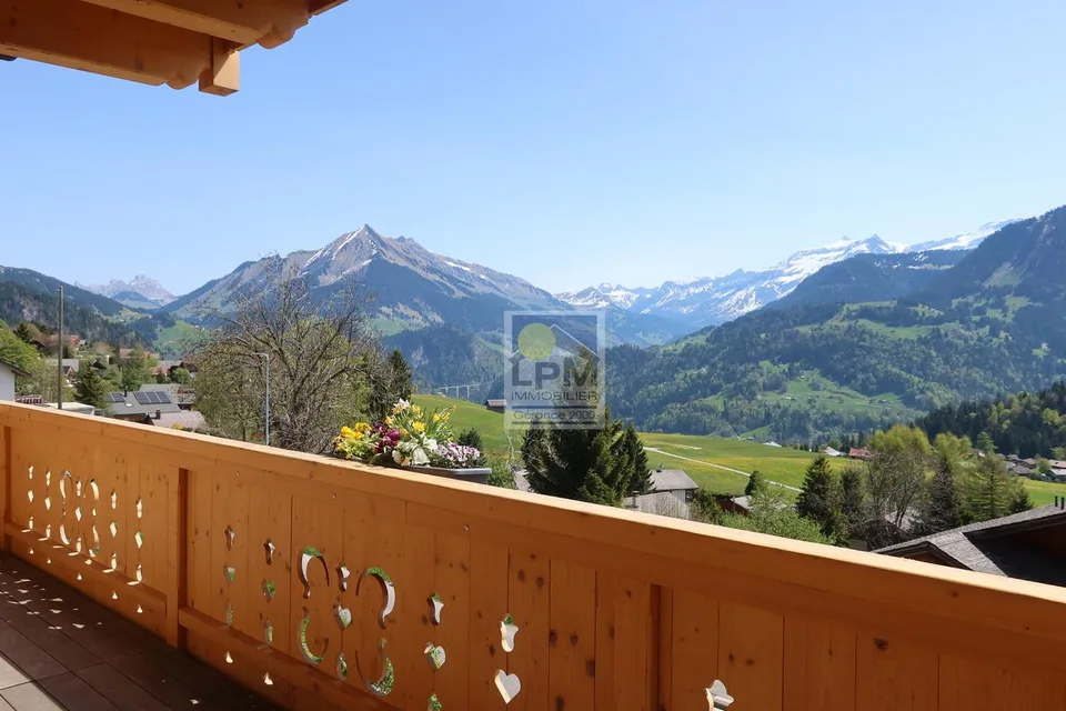 Chalet familial avec emplacement exceptionnel proche des télécabines