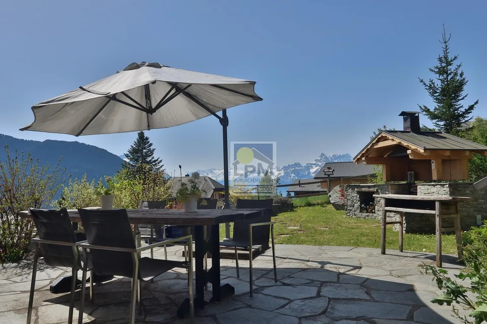 Chalet familial avec emplacement exceptionnel proche des télécabines