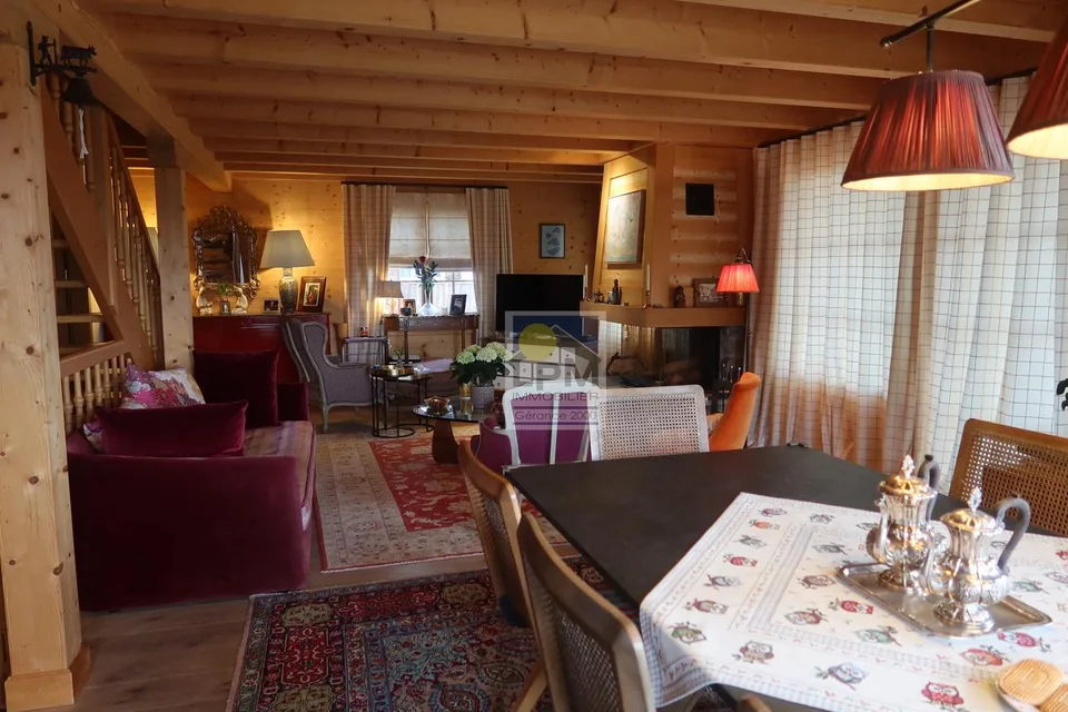 Chalet familial avec emplacement exceptionnel proche des télécabines