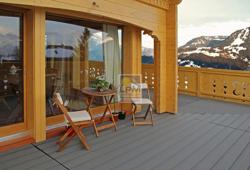 Chalet familial avec emplacement exceptionnel proche des télécabines