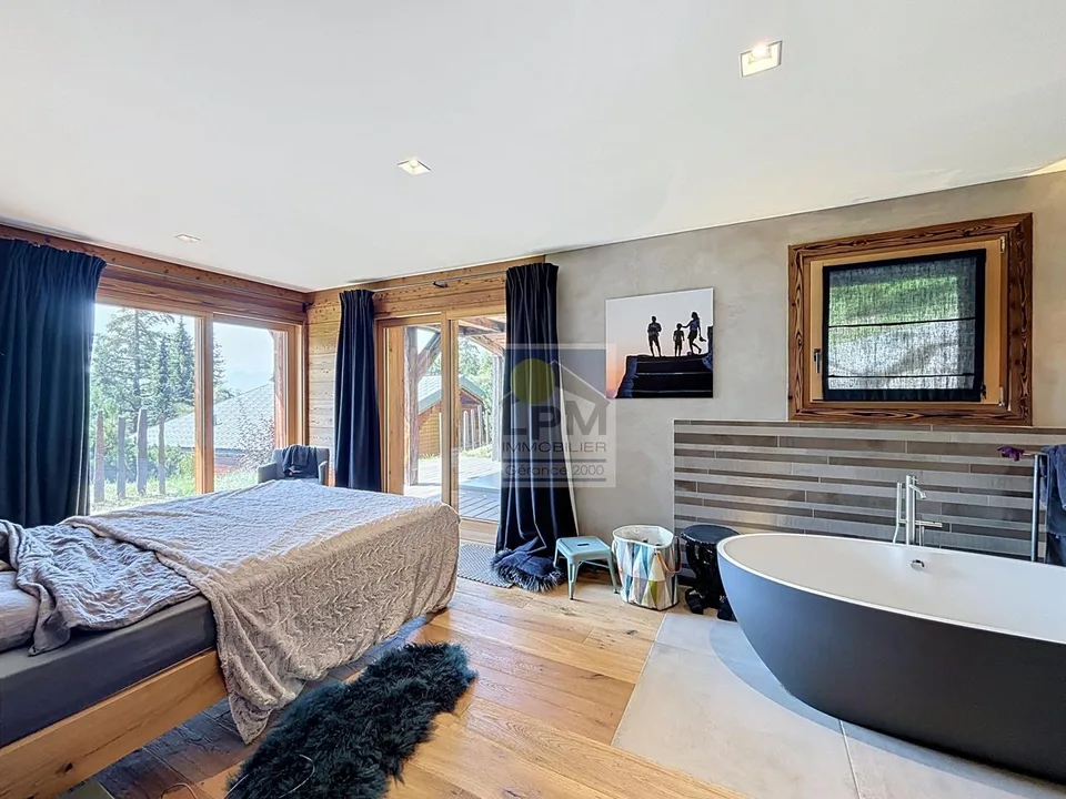 Chalet d’Exception – Luxe, Élégance et Panorama au coeur des Alpes