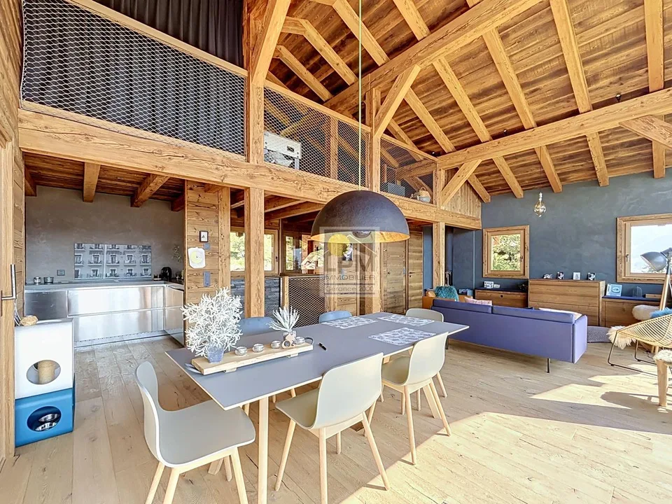 Chalet d’Exception – Luxe, Élégance et Panorama au coeur des Alpes