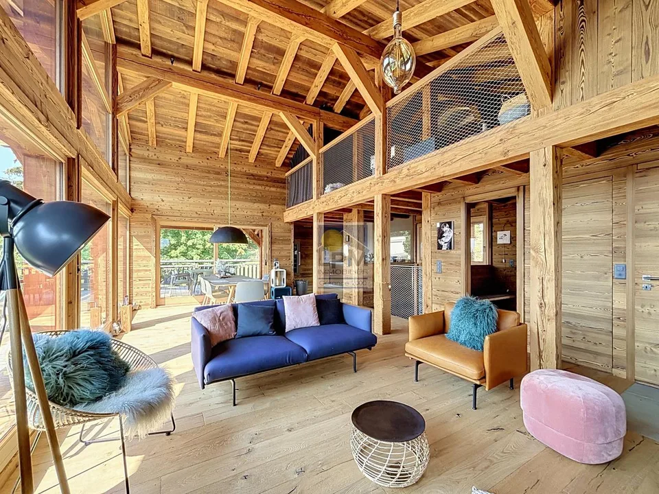 Chalet d’Exception – Luxe, Élégance et Panorama au coeur des Alpes
