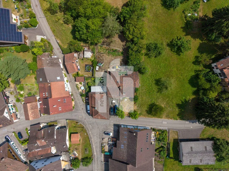 Maison individuelle détachée, familiale, avec grand jardin et vue sur la verdure