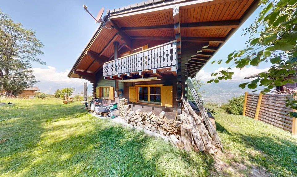 Chalet 4,5 locali aux Agettes ? Un rifugio di pace nel cuore della natura