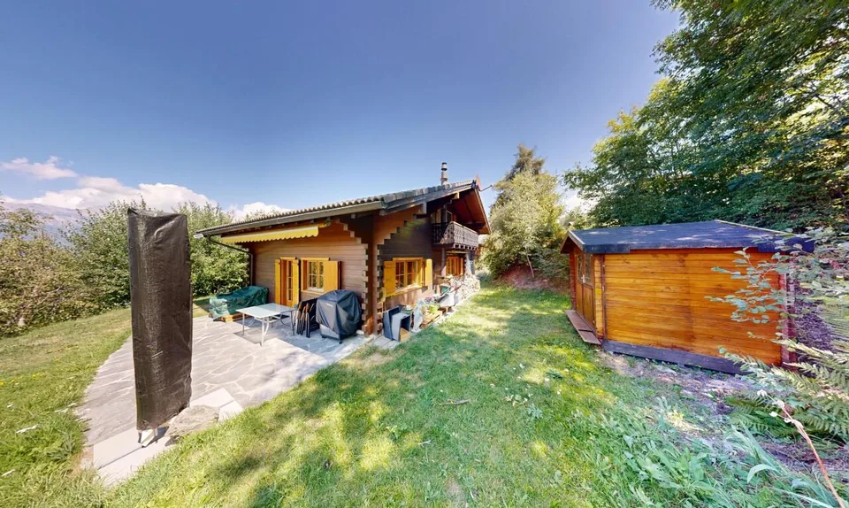 Chalet 4,5 locali aux Agettes ? Un rifugio di pace nel cuore della natura