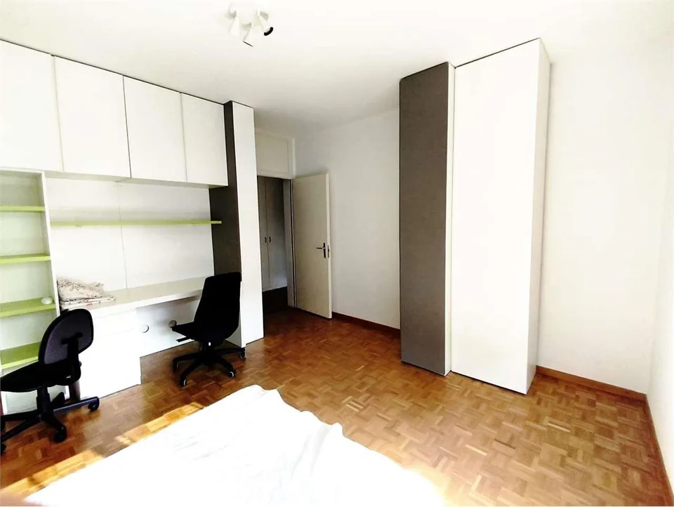 Pregassona (Via Merlina) - Spazioso 4.5 Locali Arredato con Tre Balcon