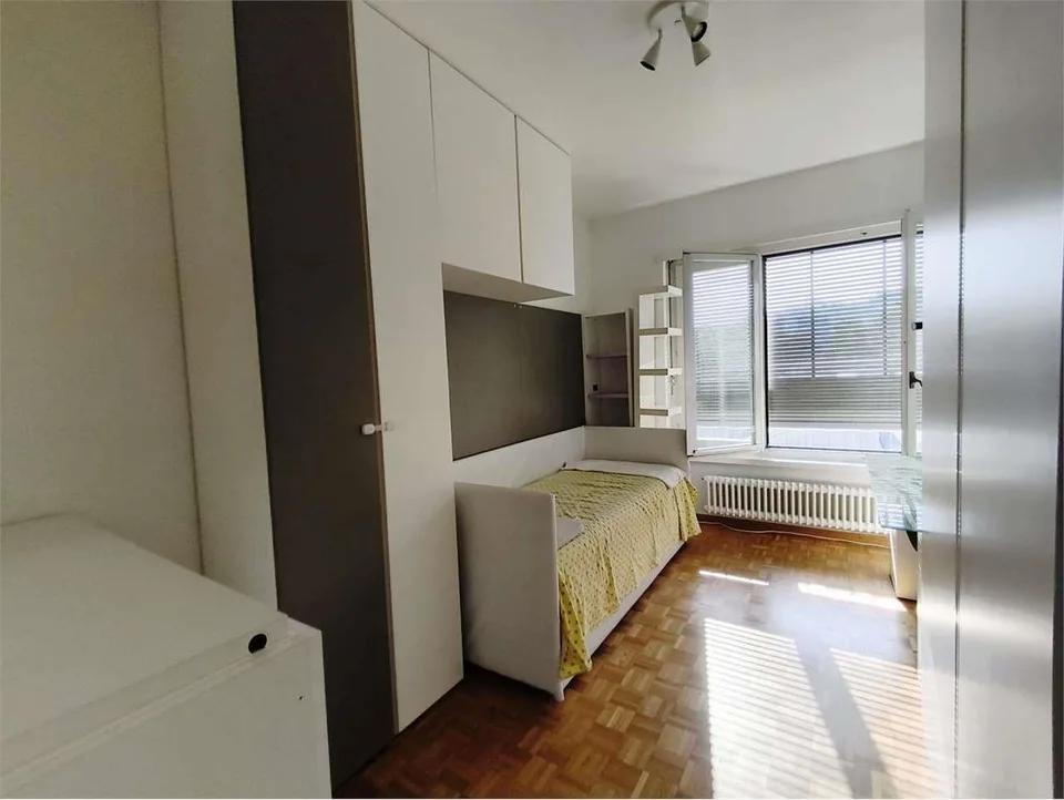Pregassona (Via Merlina) - Spazioso 4.5 Locali Arredato con Tre Balcon