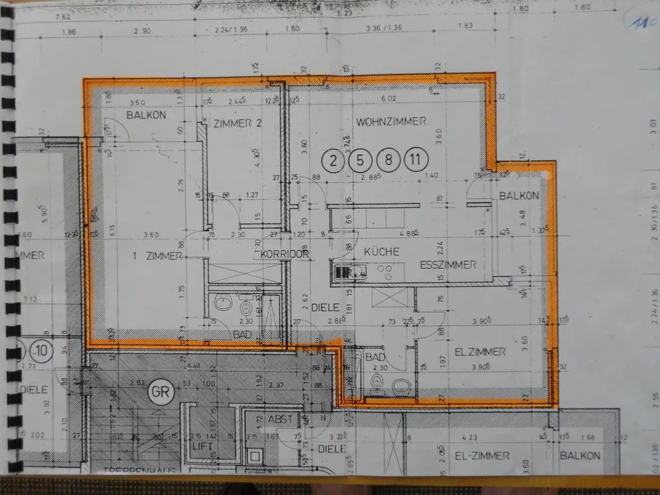 helle-renovierte,  4 1/2 Zimmerwohnung