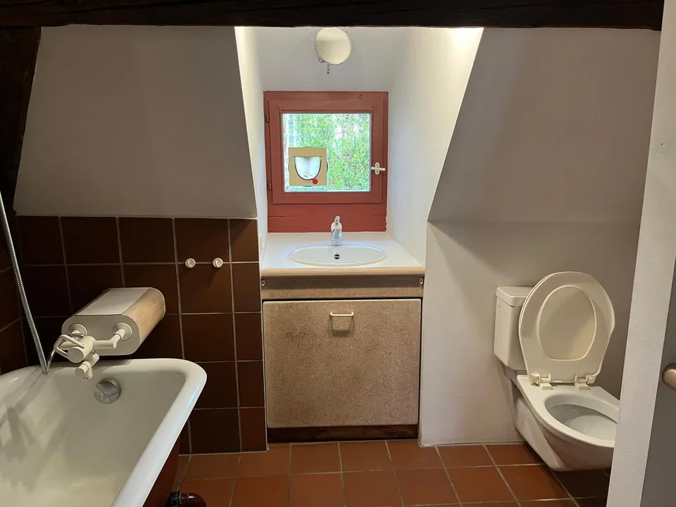 4-Zimmer-Dachwohnung Fischerhaus 15. Jh direkt am Rhein