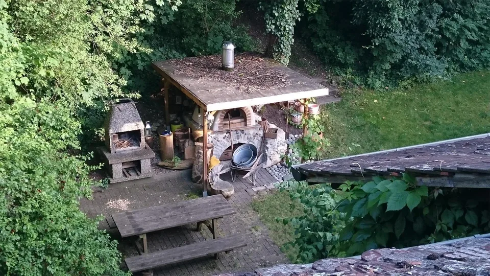 4-Zimmer-Dachwohnung Fischerhaus 15. Jh direkt am Rhein