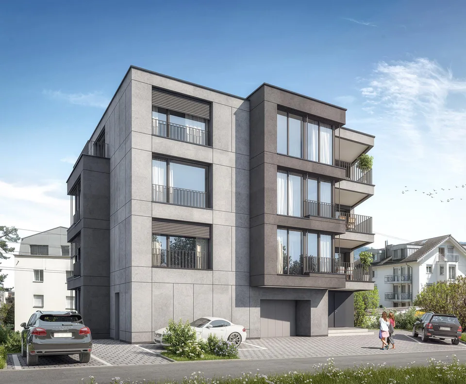 2.5-Zimmer-NeubauWG mit Pilatusblick – exklusiv wohnen in Hergiswil
