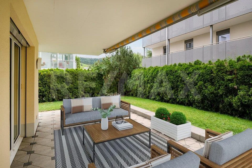 Grosszügige 4.5-Zimmer Gartenwohnung an ruhiger Lage in Einsiedeln ...