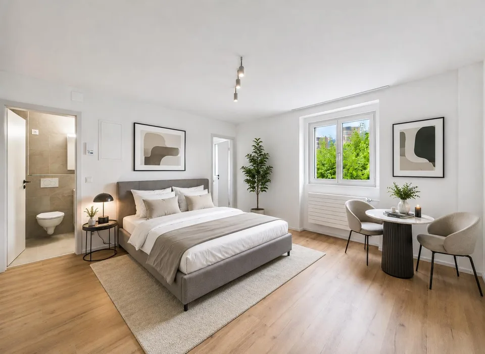 Erstbezug nach Renovation – Moderne 1.5-Zimmer-Wohnung mit Pilatusb...