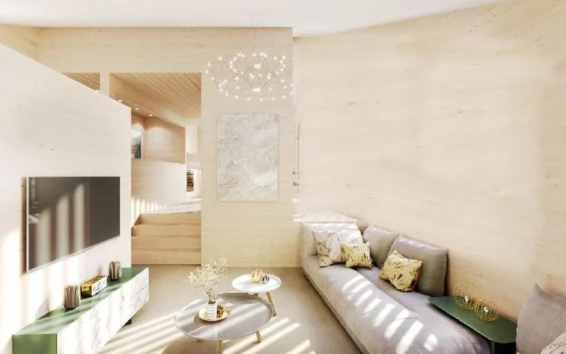 Neues Reihenhaus mit 3,5 Zimmern, 2 Parkplätzen und 1 Keller