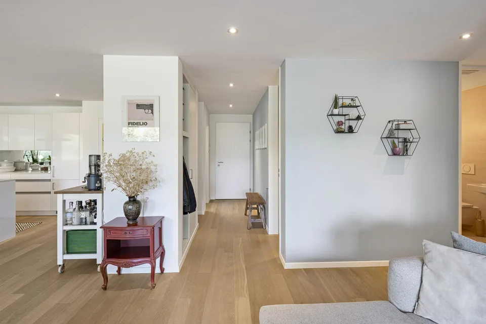 Habitation spacieuse avec terrasse et potentiel pour une chambre supplémentaire