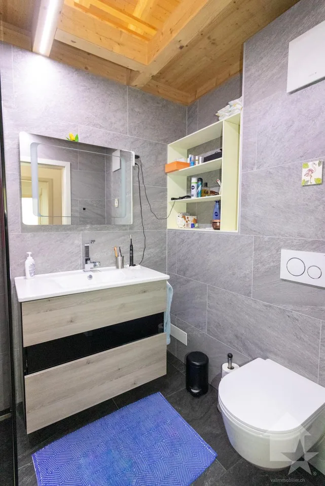 Magnifique appartement mansardé de 4,5 pces