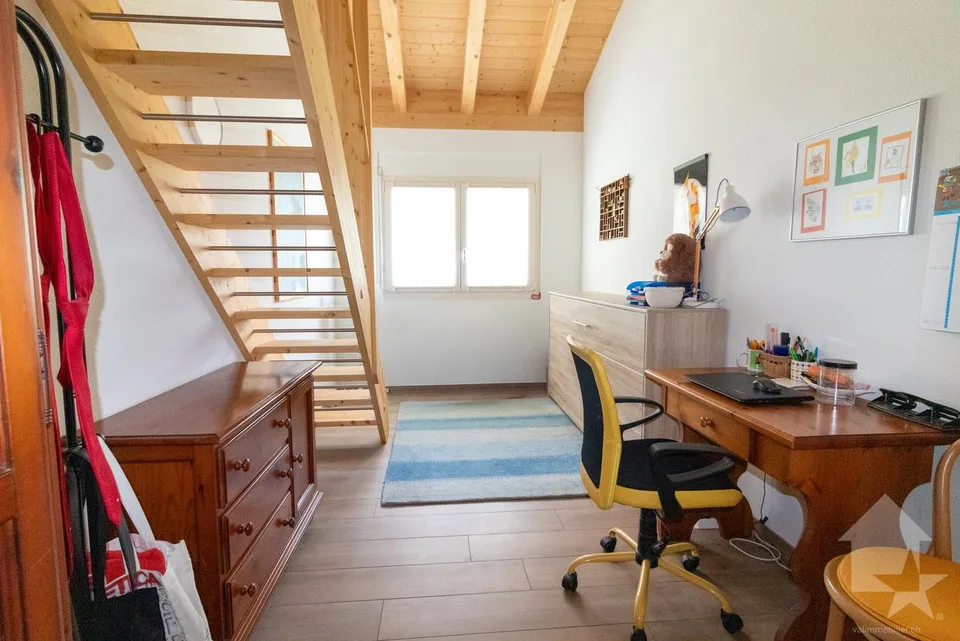Magnifique appartement mansardé de 4,5 pces