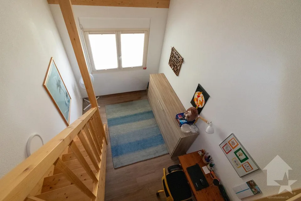 Magnifique appartement mansardé de 4,5 pces