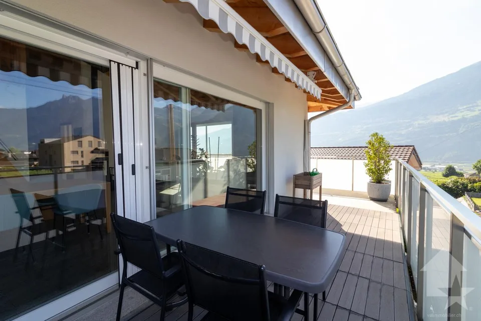Magnifique appartement mansardé de 4,5 pces