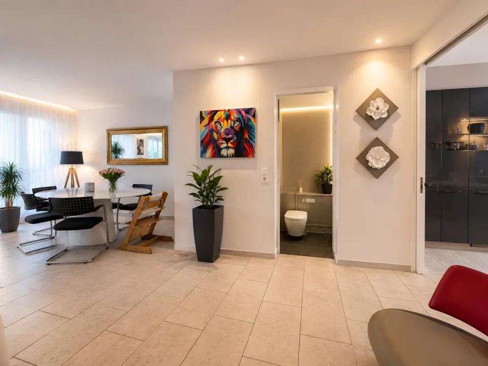 Exklusives Wohnerlebnis: Urbane Maisonette mit privater Wellness-Oa...