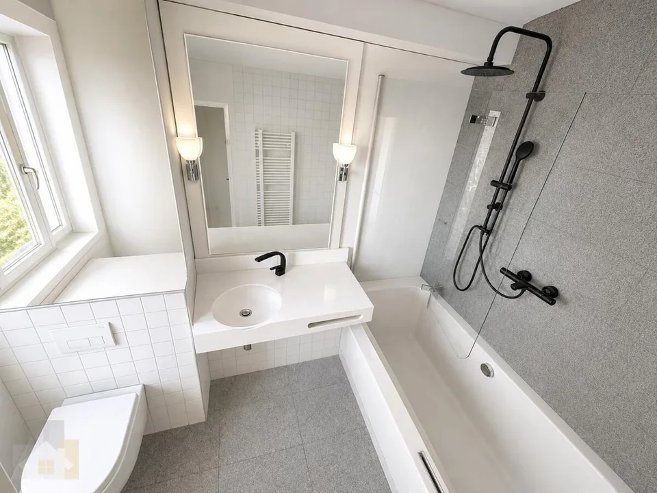 Attikawohnung mit 230 m2 Terrasse, Privatlift und Seesicht