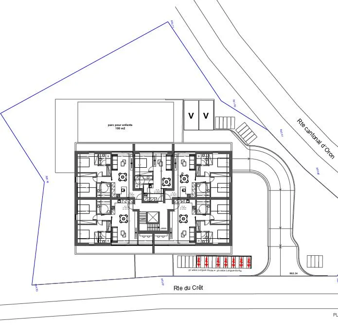 Projet de promotion immobilière — Vuisternens La Joux, à 10 minutes...