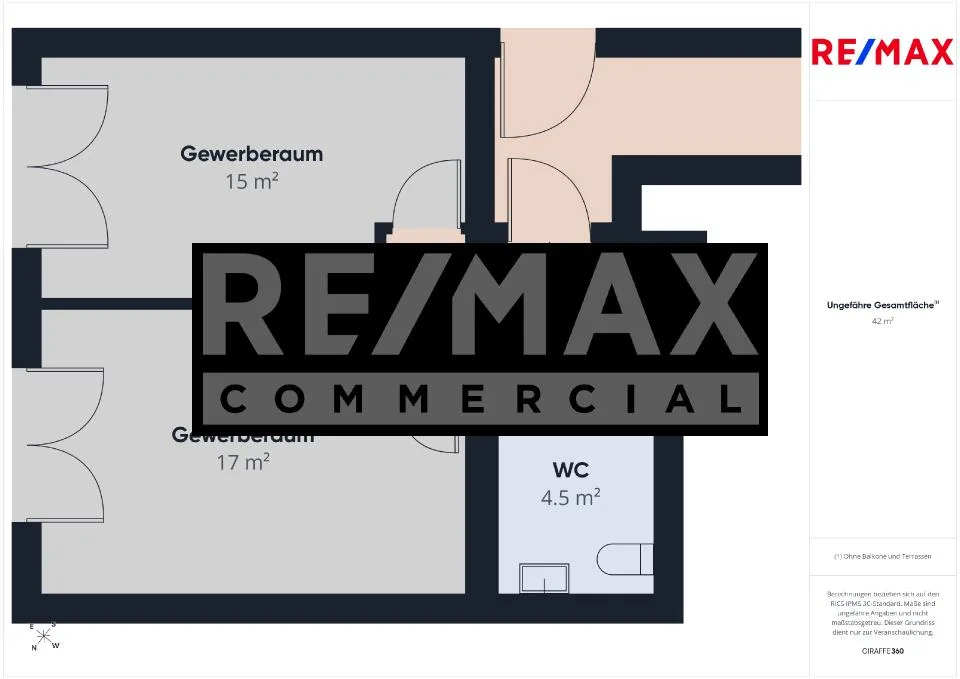 Vielseitig nutzbare Gewerbe-oder Praxisräume an attraktiver Lage