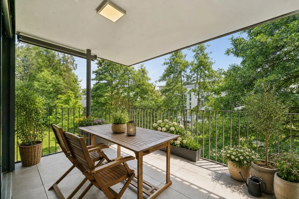 Moderne Wohnung in ruhiger, naturnaher Wohnlage