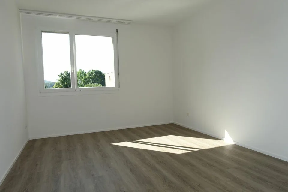 Renovierte 3.5 Zi-Eigentumswohnung mit Balkon und Einstellhallenplatz