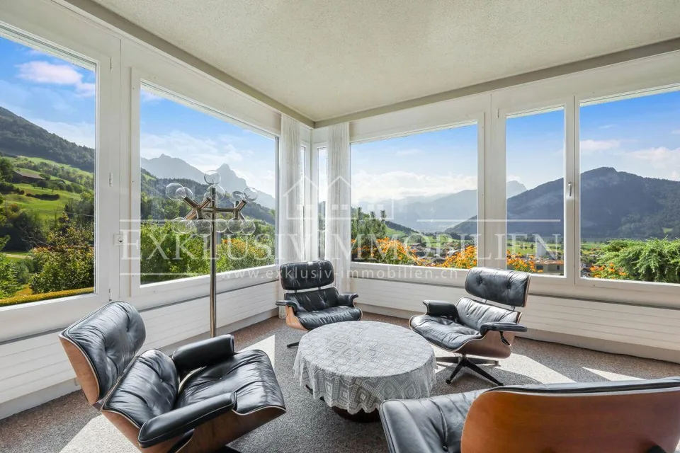 Bauhaus mit Charakter - Aussicht ohne Kompromisse - Potenzial für V...