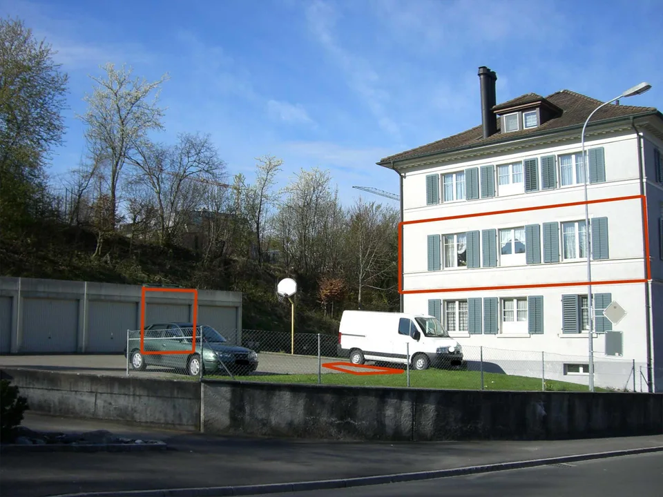 4.5 Zimmer-Wohnung mit Einzelgarage und Abstellplatz