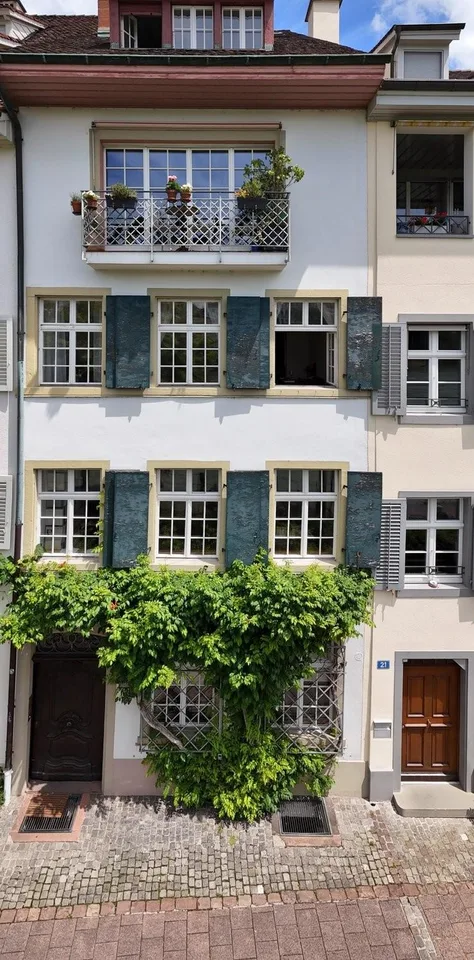 Traumhafte Wohnung mit Chemineé direkt am Rhein