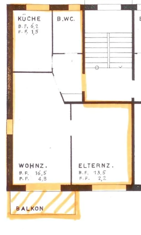 Gemütliche 2-Zimmer-Wohnung mit Balkon in Rüti