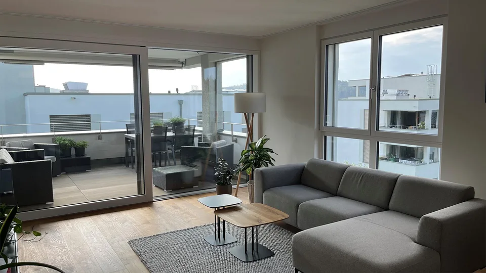 2.5 Zimmer Attika-Wohnung - Ein Wohnambiente zum verlieben