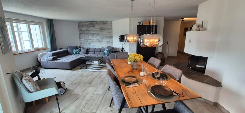 Schöne Wohnung mit Aussicht in Waltenschwil