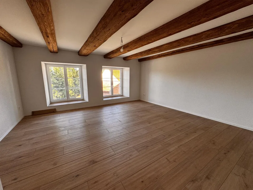 Erstvermietung: 3.5 Zimmer Wohnung in umgebautem Bauernhaus