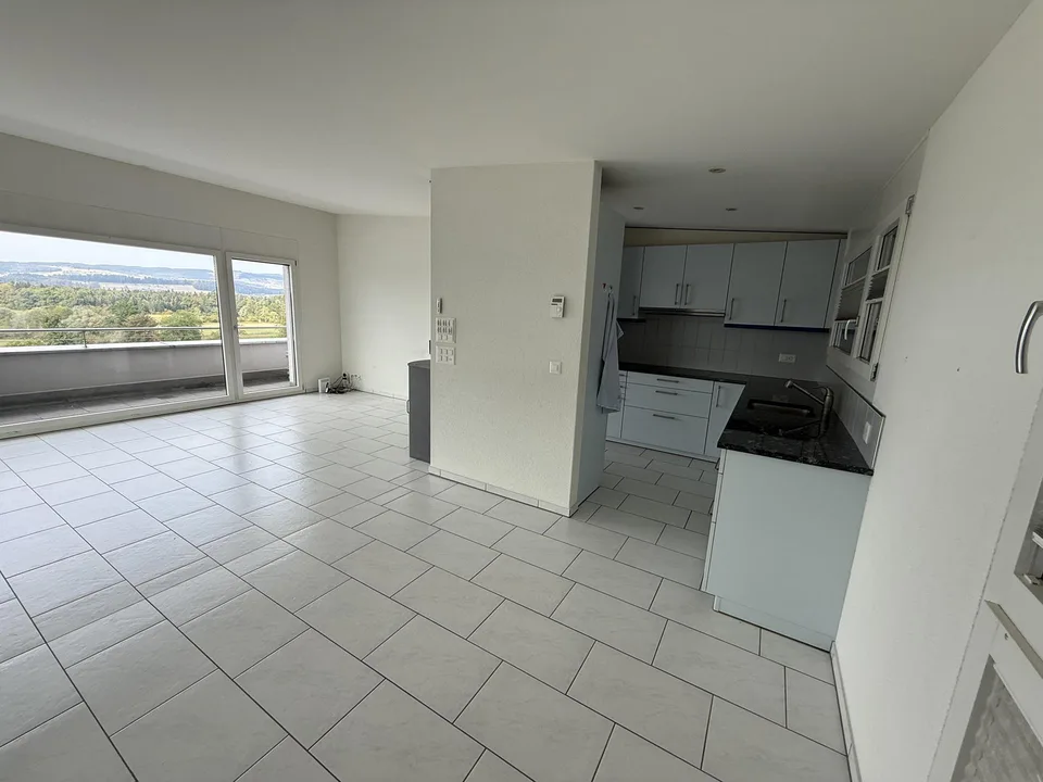 Sonnige 4 1/2 Zimmer Attika Wohnung mit Panorama-Aussicht