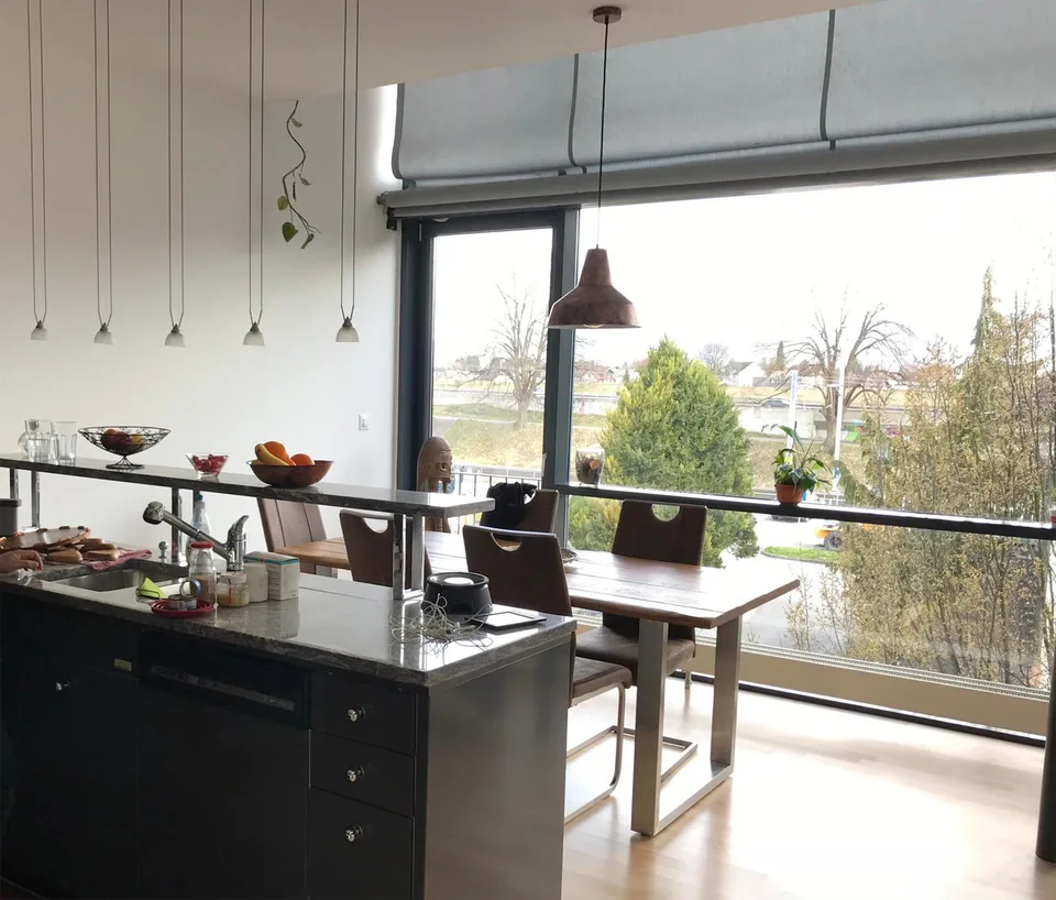Wohnen auf 2 Ebenen - lichtdurchflutete Maisonettwohnung