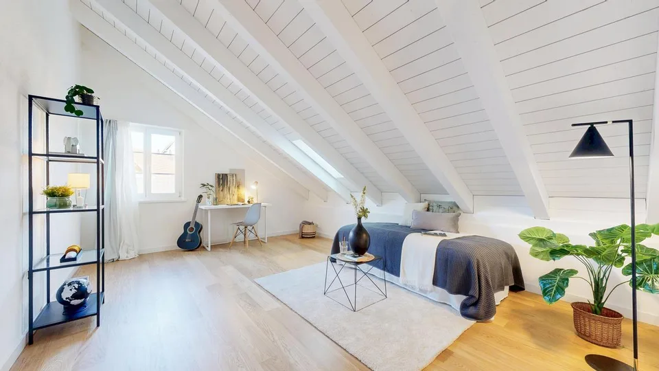 Renovierte, heimelige Dachgeschoss-Maisonettewohnung