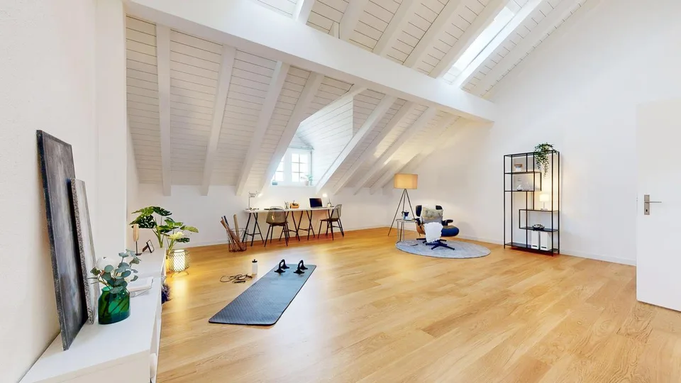 Renovierte, heimelige Dachgeschoss-Maisonettewohnung