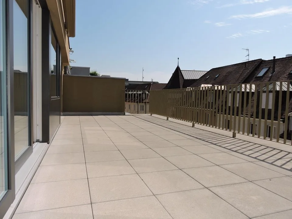 Attraktive Attikawohnung mit grosszügiger Dachterrasse