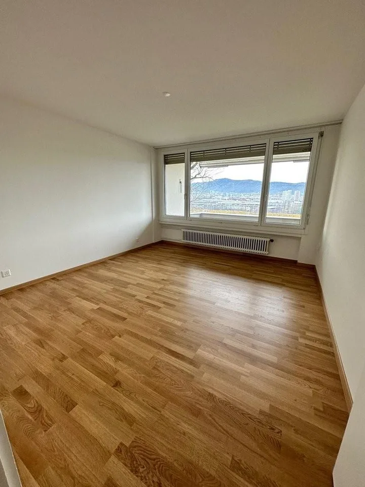 Charmante 2.5 Zimmerwohnung mit genialer Aussicht über Zürich